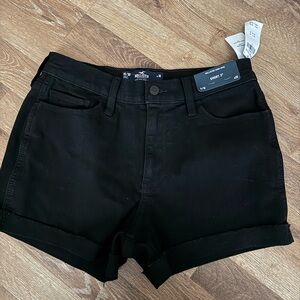 Hollister Women's Classic Black Jean Shorts